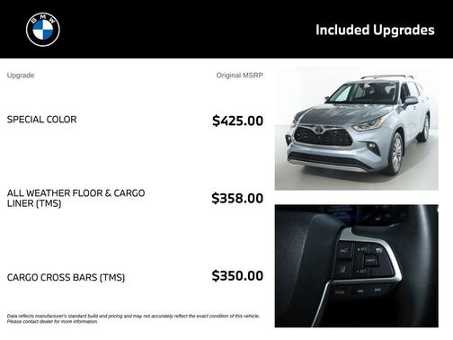 Moon Dust 2024 Toyota Highlander Platinum
