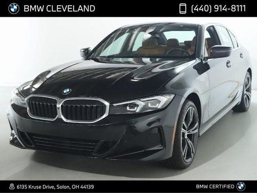 Black Sapphire Metallic 2024 BMW 330 i xDrive