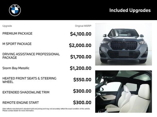 Storm Bay Metallic 2024 BMW X1 xDrive28i
