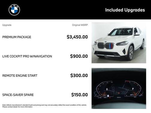 2022 BMW X3 xDrive30i