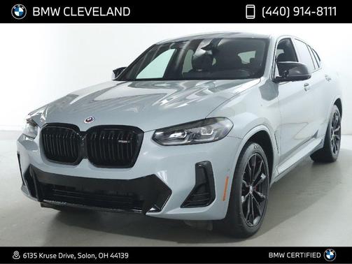 Brooklyn Gray Metallic 2023 BMW X4 M40i