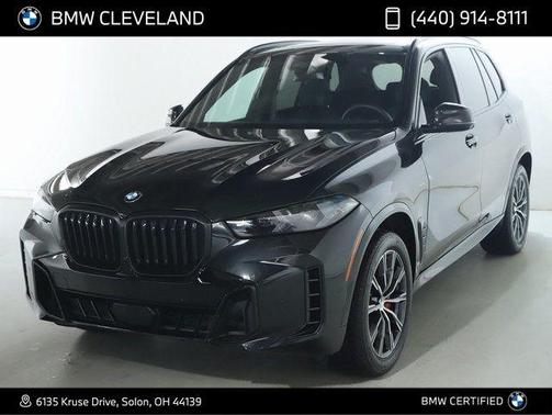 Black Sapphire Metallic 2025 BMW X5 xDrive40i