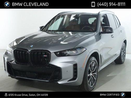 Gray Metallic 2025 BMW X5 M60i