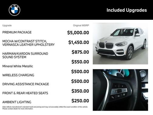 2020 BMW X3 xDrive30i