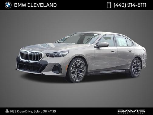 Gray Metallic 2026 BMW 540 i xDrive