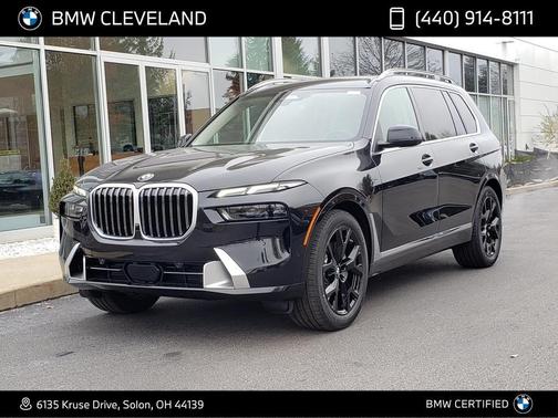 Black Sapphire Metallic 2026 BMW X7 xDrive40i