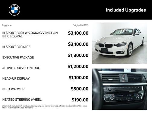 Alpine White 2019 BMW 440 i xDrive