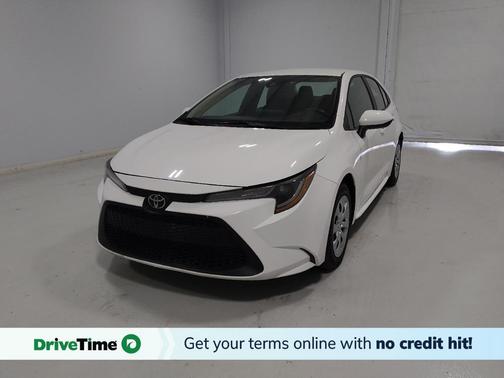 White 2022 Toyota Corolla LE