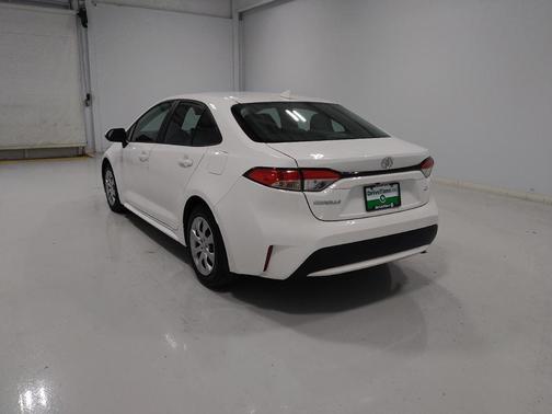 White 2022 Toyota Corolla LE