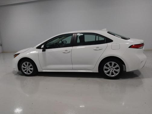 White 2022 Toyota Corolla LE