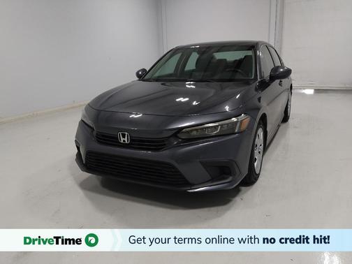 Aegean Blue Metallic 2024 Honda Civic LX