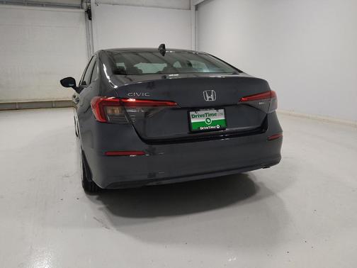 Aegean Blue Metallic 2024 Honda Civic LX