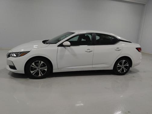 White 2023 Nissan Sentra SV