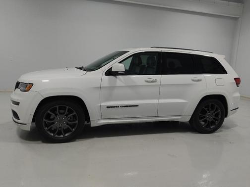 Bright White Clearcoat 2020 Jeep Grand Cherokee High Altitude
