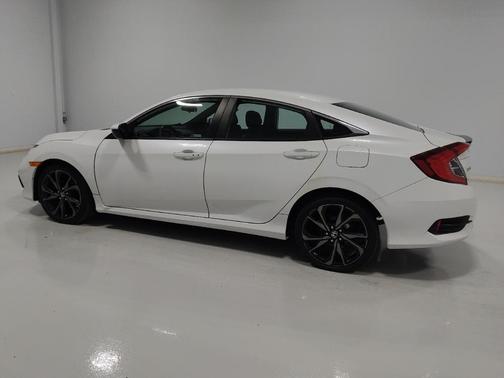 Platinum White Pearl 2020 Honda Civic Sport