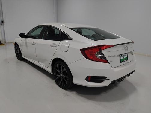 Platinum White Pearl 2020 Honda Civic Sport