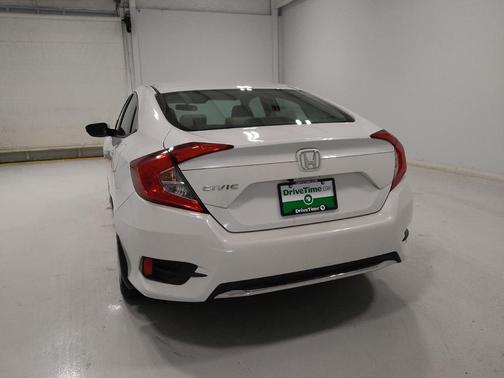 Platinum White Pearl 2020 Honda Civic LX