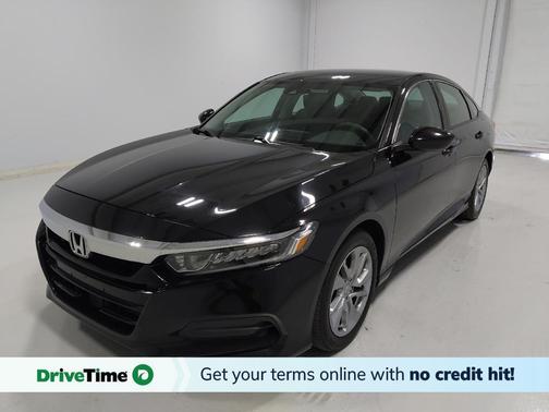 Crystal Black Pearl 2018 Honda Accord LX