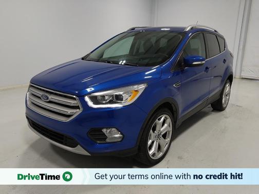 Lightning Blue Metallic 2019 Ford Escape Titanium