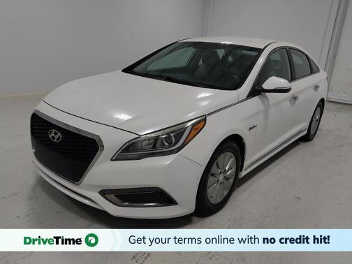 Diamond White Pearl 2016 Hyundai SONATA Hybrid SE