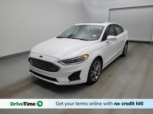 White 2020 Ford Fusion SEL
