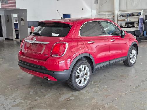 Red 2016 FIAT 500X Lounge