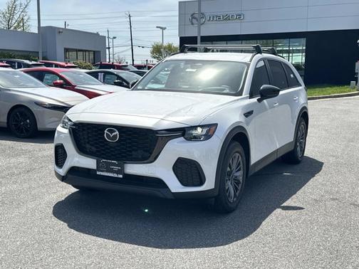 Rhodium White Premium 2026 Mazda CX-70 PHEV SC Plus
