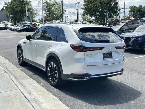 Rhodium White Premium 2024 Mazda CX-90 PHEV Premium