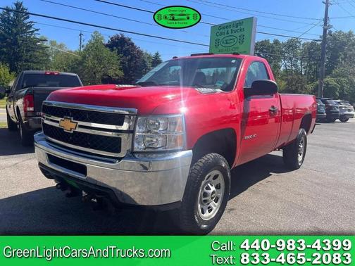 Red 2013 Chevrolet Silverado 2500 Work Truck