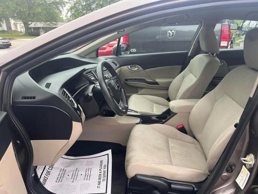 Brown 2014 Honda Civic LX