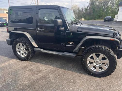 Black 2015 Jeep Wrangler Sahara
