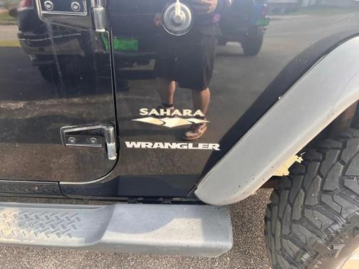 Black 2015 Jeep Wrangler Sahara