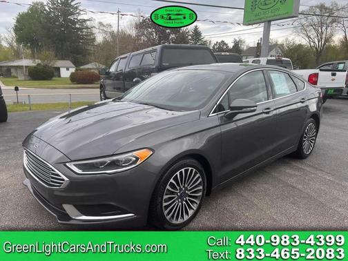Magnetic Metallic 2018 Ford Fusion SE