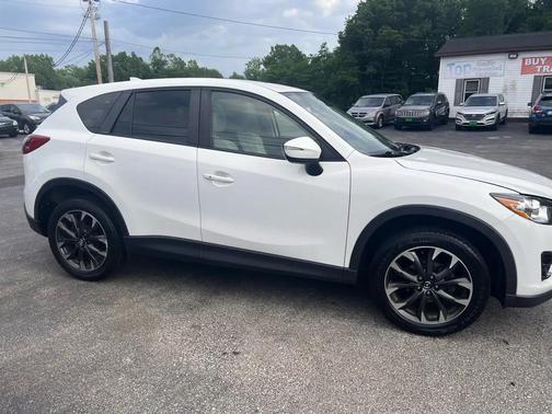 Pearl White 2016 Mazda CX-5 Grand Touring