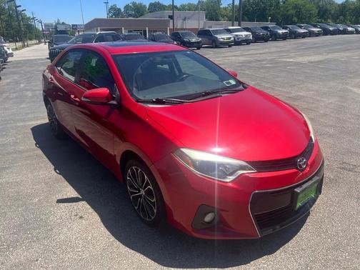 Barcelona Red Metallic 2014 Toyota Corolla LE Premium