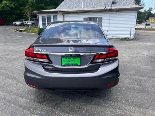 Gray 2015 Honda Civic LX