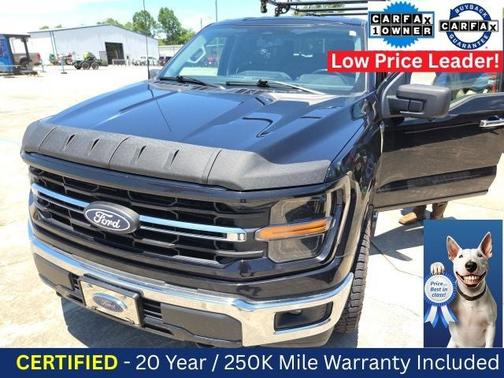 AGATE BLACK METALLIC 2024 Ford F-150 XLT