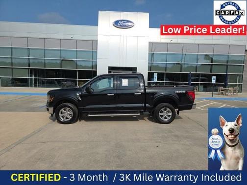 AGATE BLACK METALLIC 2024 Ford F-150 XLT