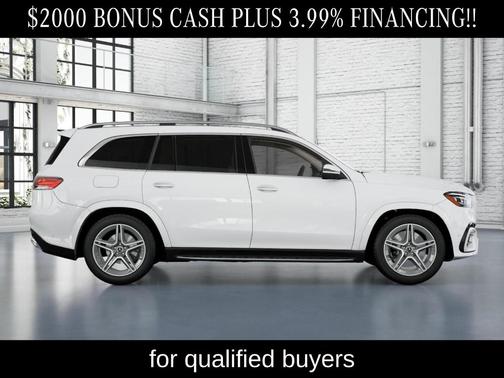 Polar White 2026 Mercedes-Benz GLS 450 4MATIC
