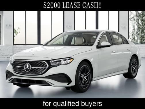 Polar White 2026 Mercedes-Benz E-Class E 350 4MATIC