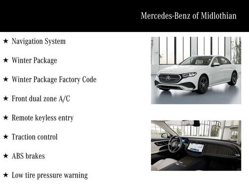 2026 Mercedes-Benz E-Class E 350 4MATIC