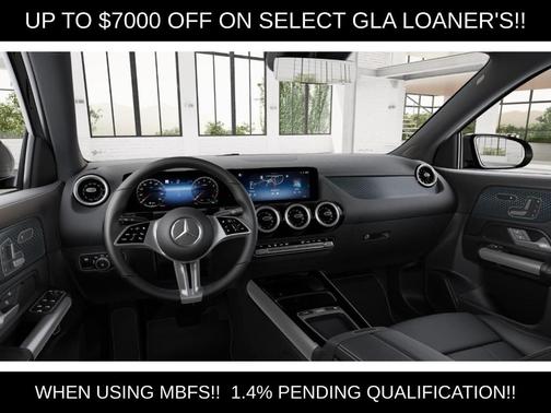 Midnight Black 2026 Mercedes-Benz GLA 250 Base 4MATIC