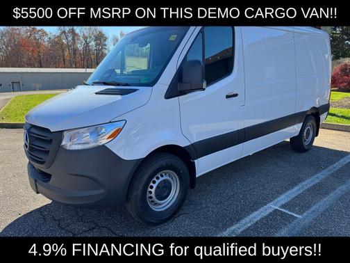 Arctic White 2026 Mercedes-Benz Sprinter 2500 144WB