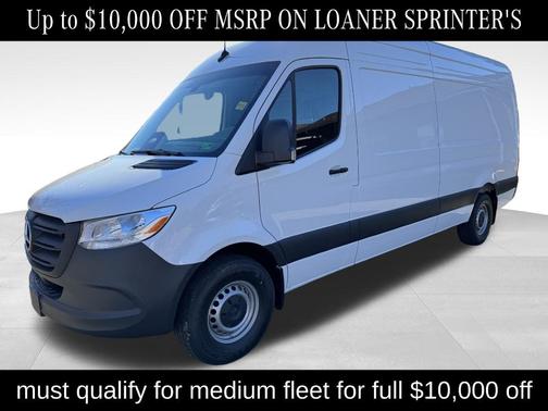 Arctic White 2026 Mercedes-Benz Sprinter 2500 170 WB