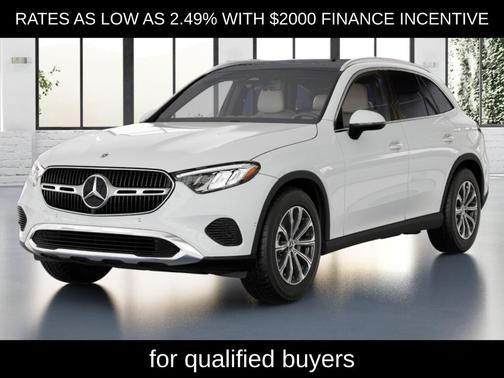 Polar White 2026 Mercedes-Benz GLC 300 Base 4MATIC