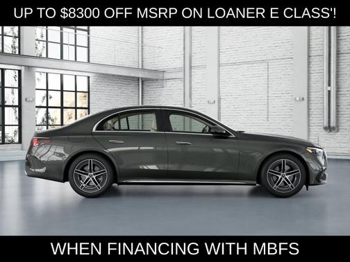 Graphite Gray Metallic 2026 Mercedes-Benz E-Class E 350 4MATIC