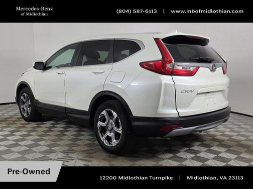 White 2017 Honda CR-V EX