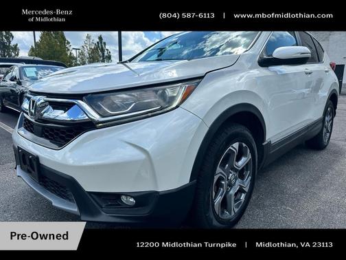 White Diamond Pearl 2017 Honda CR-V EX