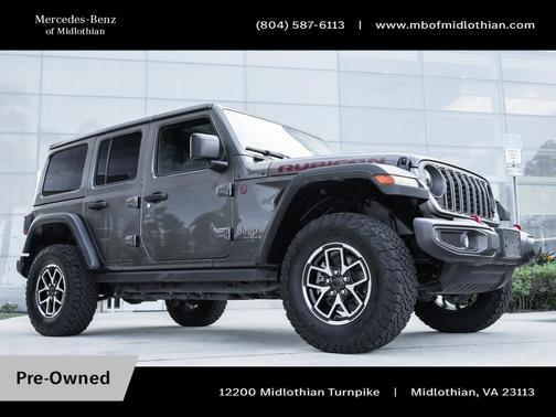 Granite Crystal Metallic 2025 Jeep Wrangler Rubicon