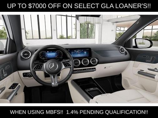 Polar White 2026 Mercedes-Benz GLA 250 Base 4MATIC